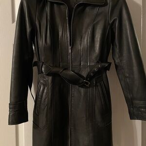 Wilson’s Leather Coat Jacket. Size Medium. Worn once.